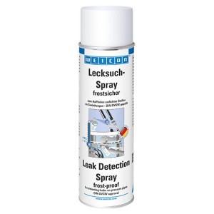 WEICON Lecksuchspray, frostsicher, 400ml Dose zur Detektion von Lecks an Gasleitungen.