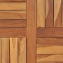 vidaXL Tischplatte Massivholz Teak Rund 2,5 cm 70 cm 48985_7