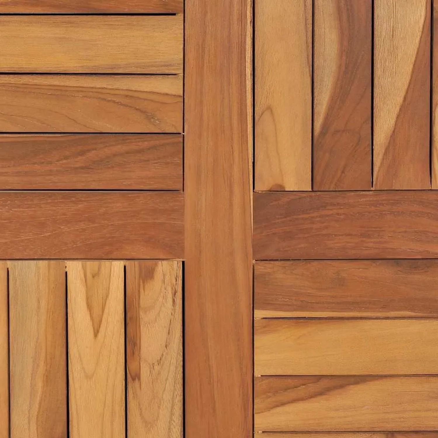 vidaXL Tischplatte Massivholz Teak Rund 2,5 cm 70 cm 48985_7