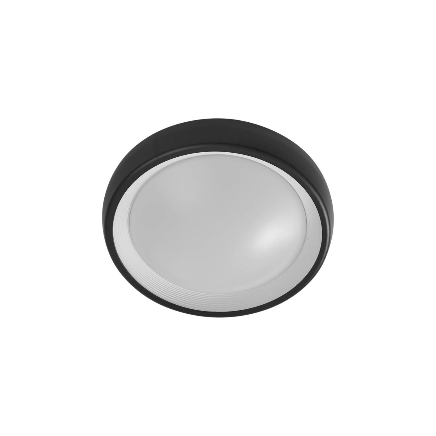 Lindby LED Deckenleuchten Niniel 10019803 Modern in Schwarz 1-flammig günstig online kaufen