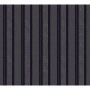 A.S. Creation Vliestapete Neue Bude 2.0: Schwarze Streifen für stilvolle Wände.