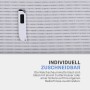 Bestlivings Badematten Set: Weichschaummatte mit Cutter für individuellen Zuschnitt.
