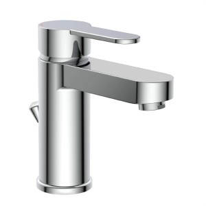 Schütte Waschtischarmatur Elephant Chrom, Einhebelmischer für Waschbecken im Badezimmer.