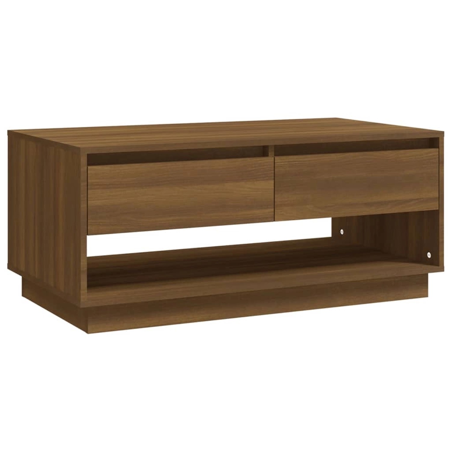 vidaXL Couchtisch Braun Eichen-Optik 102,5x55x44 cm Holzwerkstoff 812980