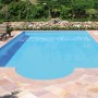 Steinbach Styropor Pool-Set Classic 4+ mit Einbaubecken (900x500x145cm) im Garten.