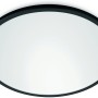 Schwarze WiZ LED Deckenleuchte SuperSlim, tunable white, Ø 43 cm.