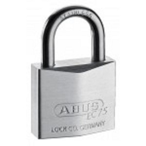 Abus Vorhängeschloss 75IB/40 SB aus Messing mit Edelstahl-Bügel.