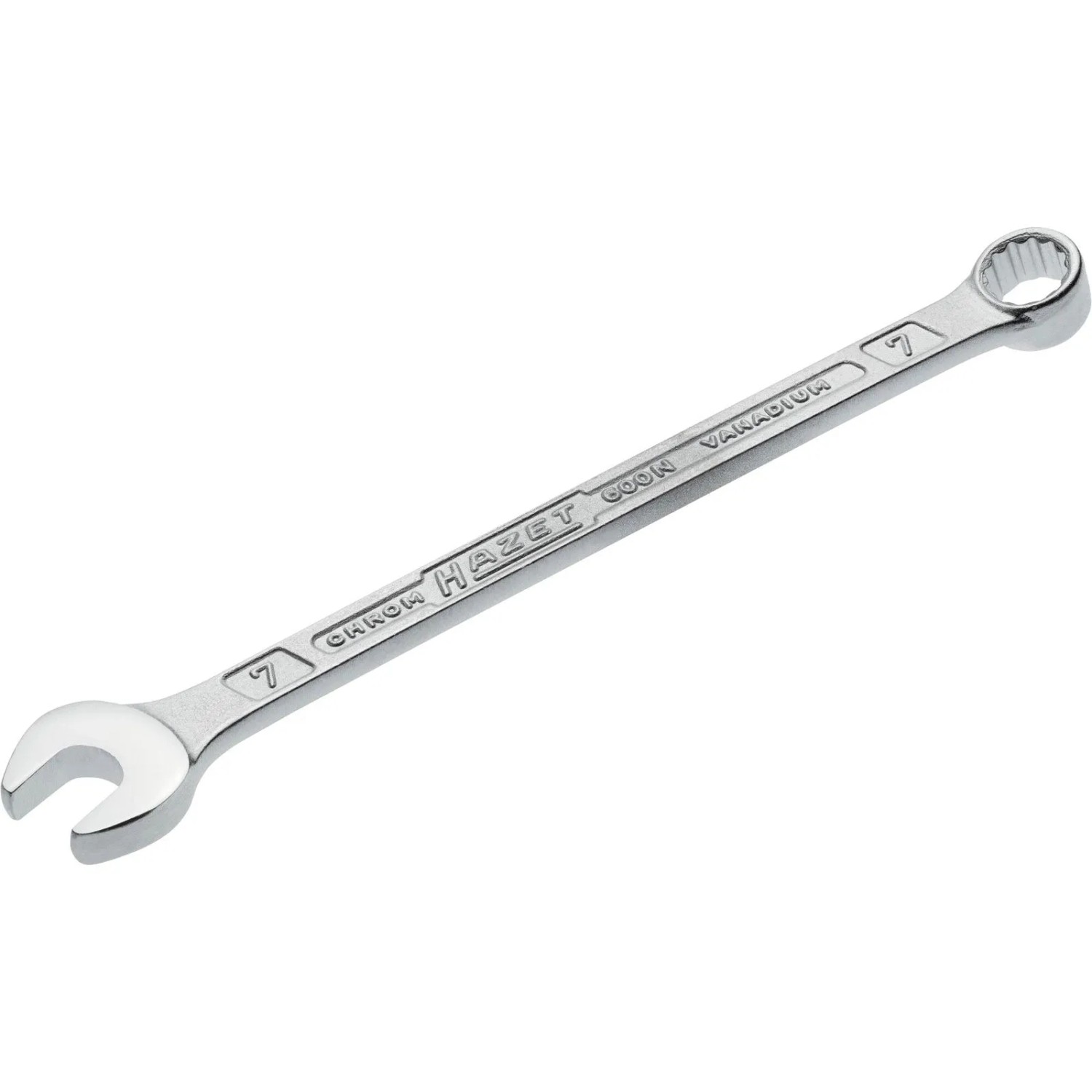 Hazet  Ringmaulschlüssel 600N SW 7mm L.118,5mm Form A Spezialstahl - 600N-7
