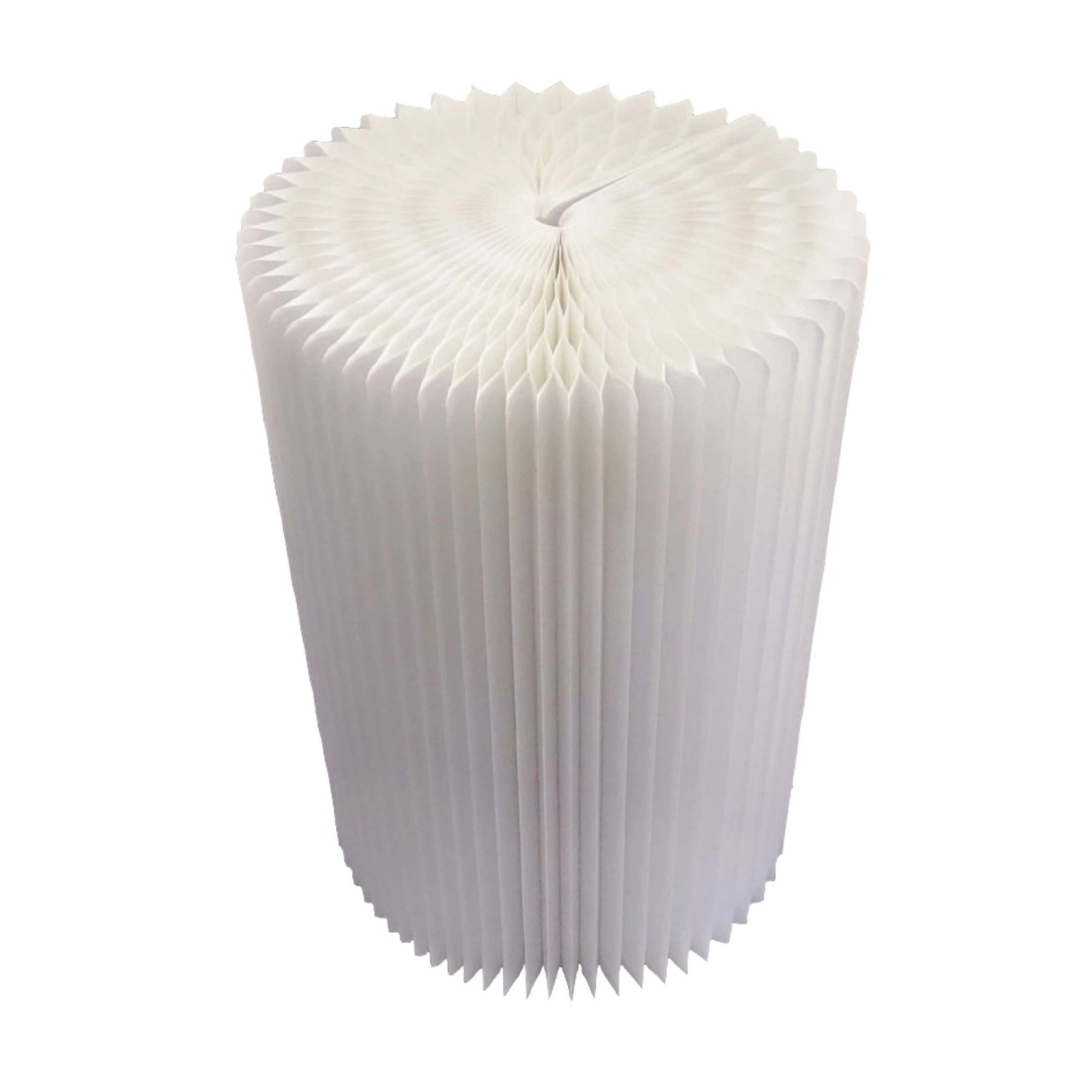 Papeer Paper Art Furnitures Faltbarer Tisch 76cm x 50cm Papier Weiß günstig online kaufen