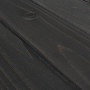 Proregal Aufbewahrungstruhe HxBxT 53x108x60cm Tanne Holz Anthrazit Gartentruhe Auflagenbox Truhe