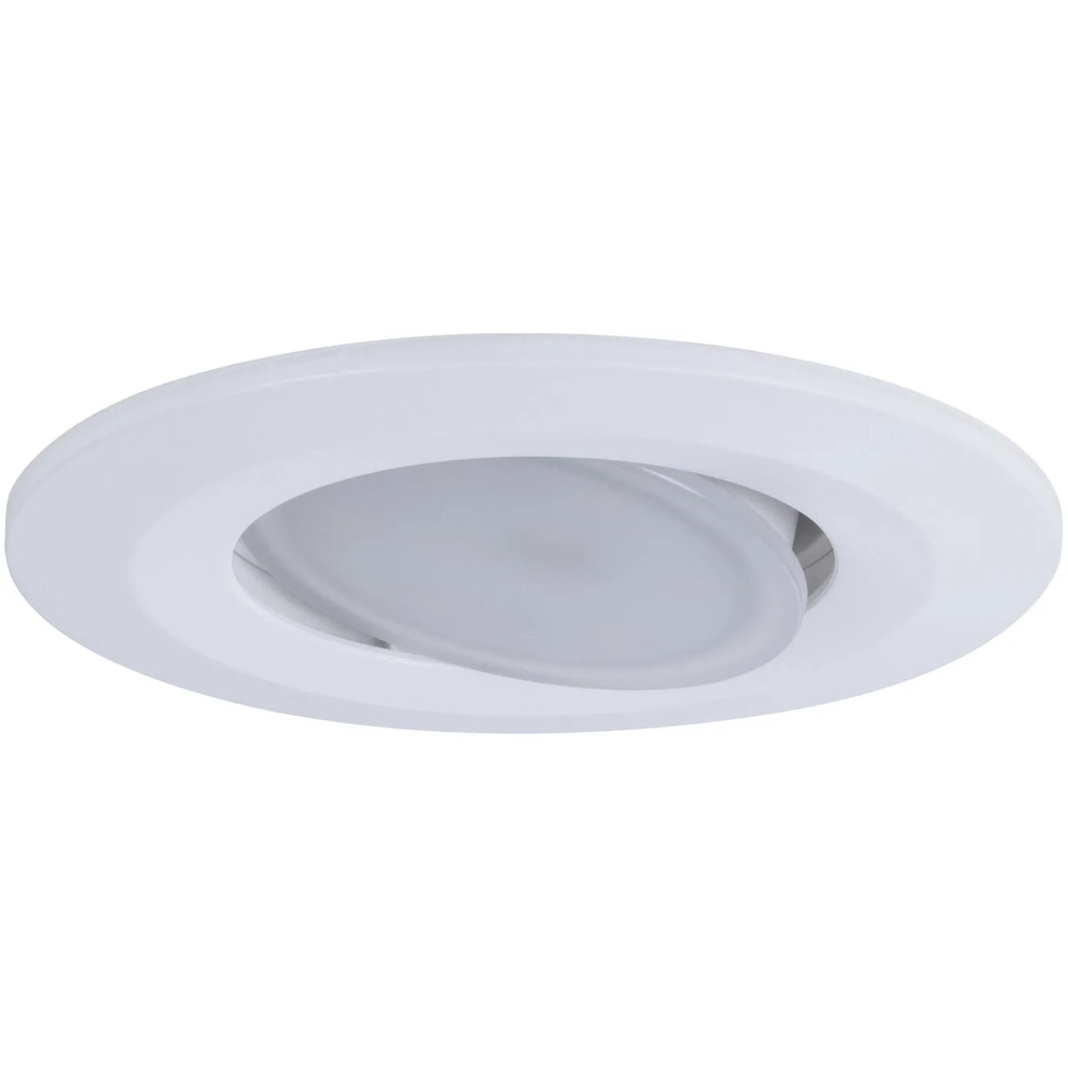 Paulmann LED Einbaustrahler Calla, 3er Set, weiß matt, schwenkbar, 4000K, IP65.