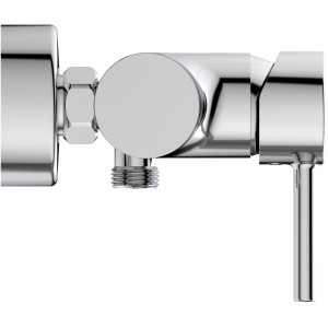 Ideal Standard Ceraline Brausearmatur AP Chrom, Detailansicht.