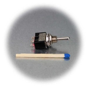 Sintron Miniatur-Kipptaster Schalter 1-polig Schließer