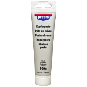 Presto Kupferpaste, 100g Tube für Lack- und Karosseriereparatur.