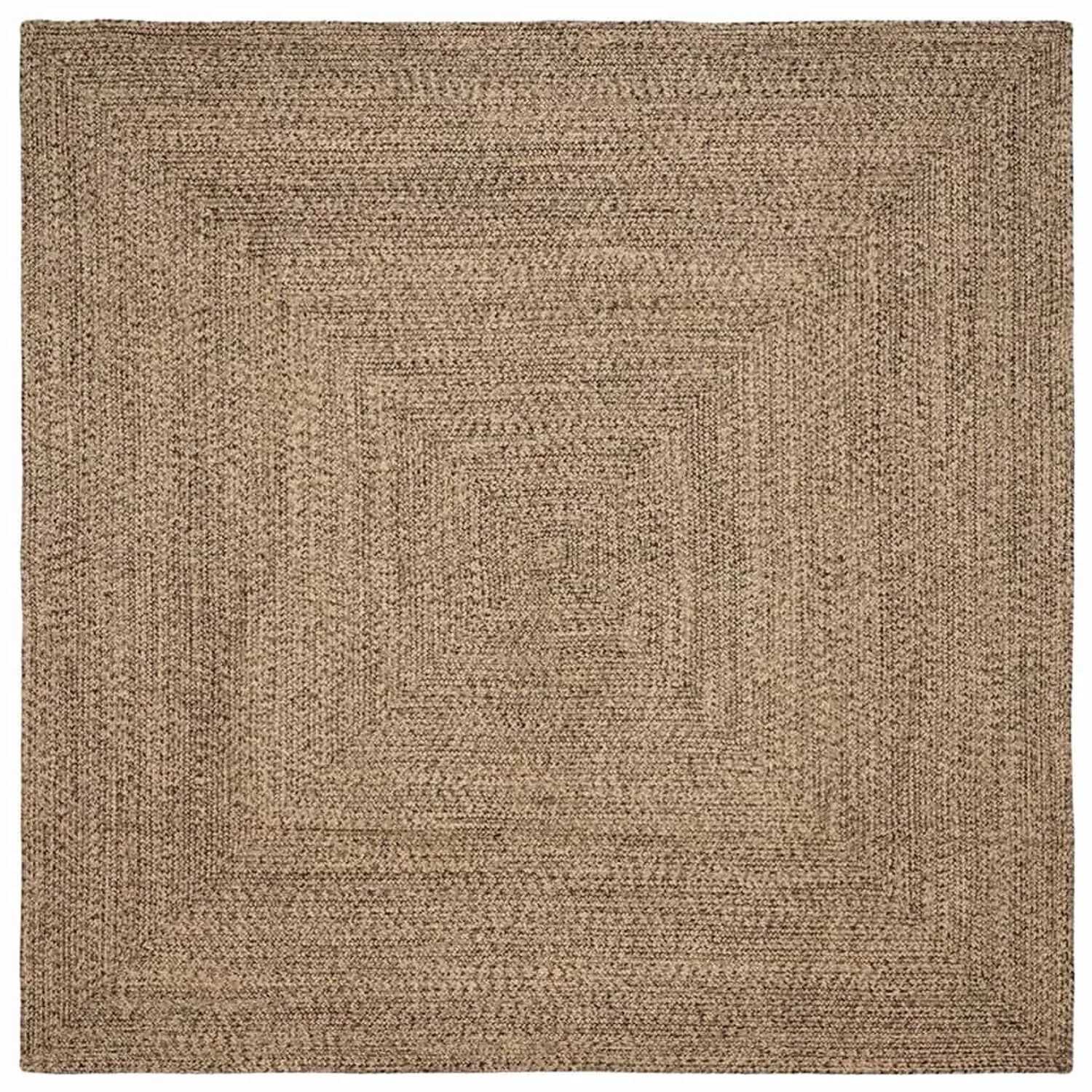 vidaXL Bereichsteppich Braun 240 x 240 cm Jute 42010505 günstig online kaufen