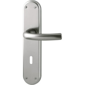 Hoppe Renovation-Garnitur Tokyo Alu Stahl OB, Türbeschlag für Innentüren.