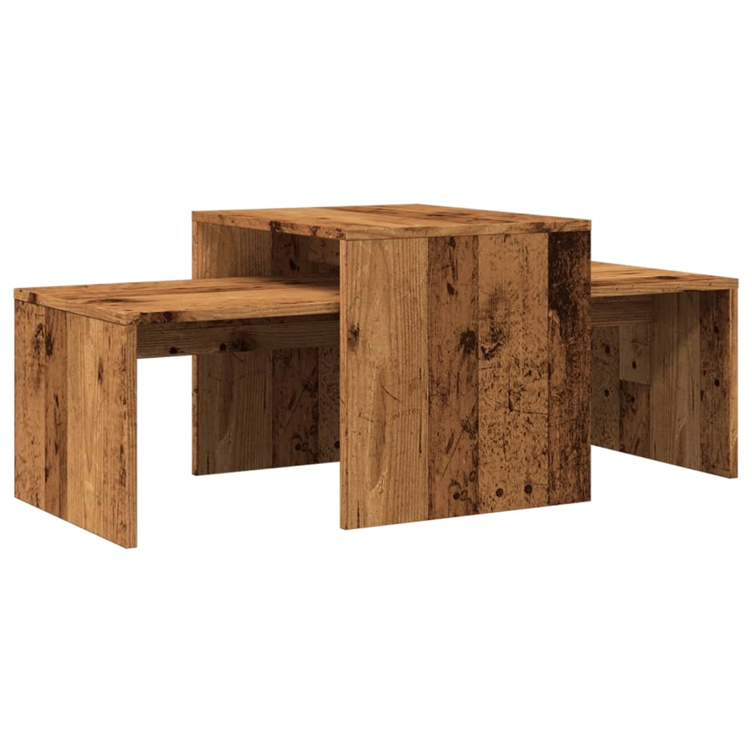 vidaXL Couchtisch Altholz-Optik 100x48x40 cm Holzwerkstoff 856054 günstig online kaufen