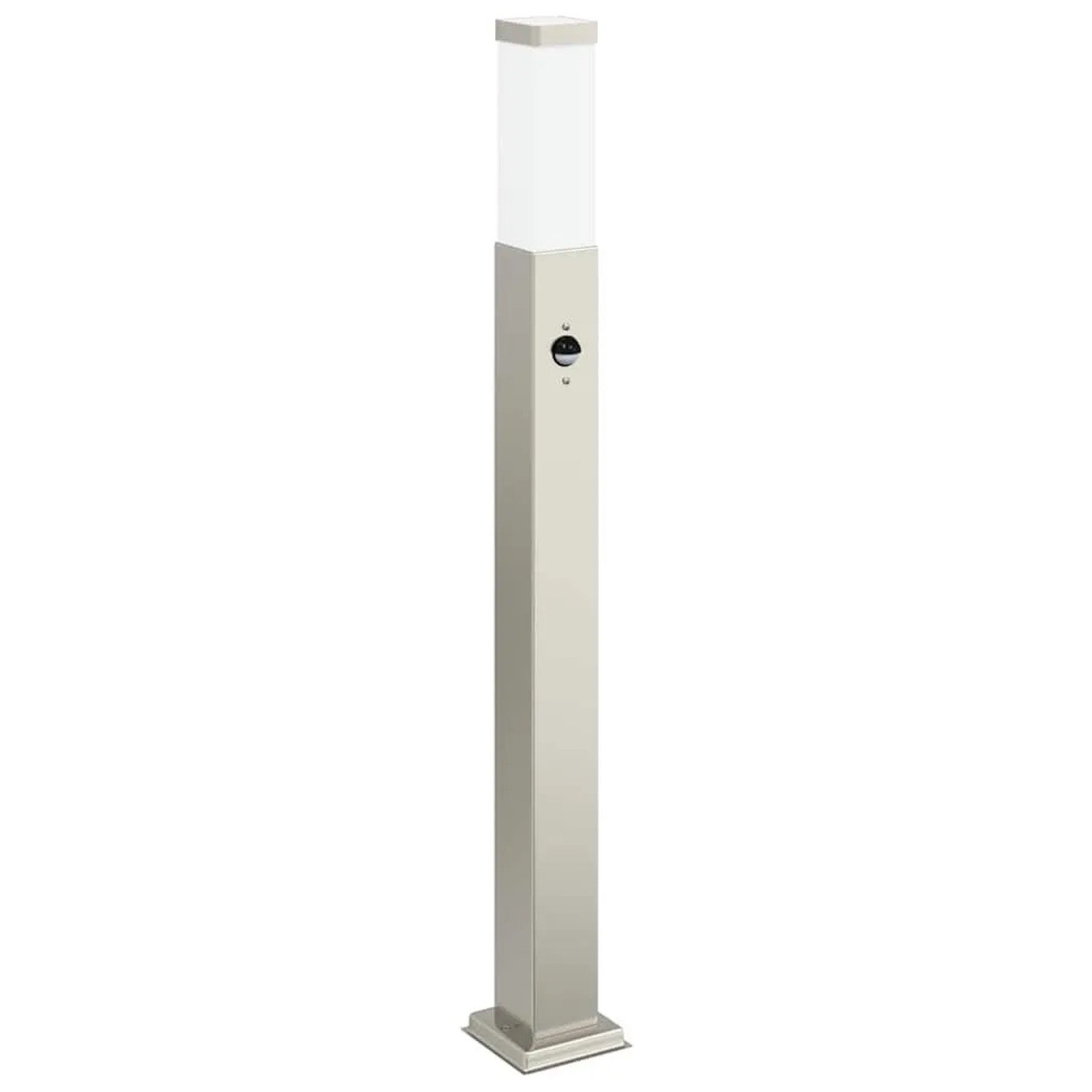 vidaXL Pollerleuchte mit Sensor 80 cm Edelstahl IP44 4006055