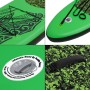 Grünes ECD Germany Stand Up Paddle Board Makani, Details und Zubehör im Überblick.