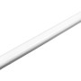 Graue LED Feuchtraumleuchte, 120 cm lang, für Bad & Keller. Kaltweißes Licht.
