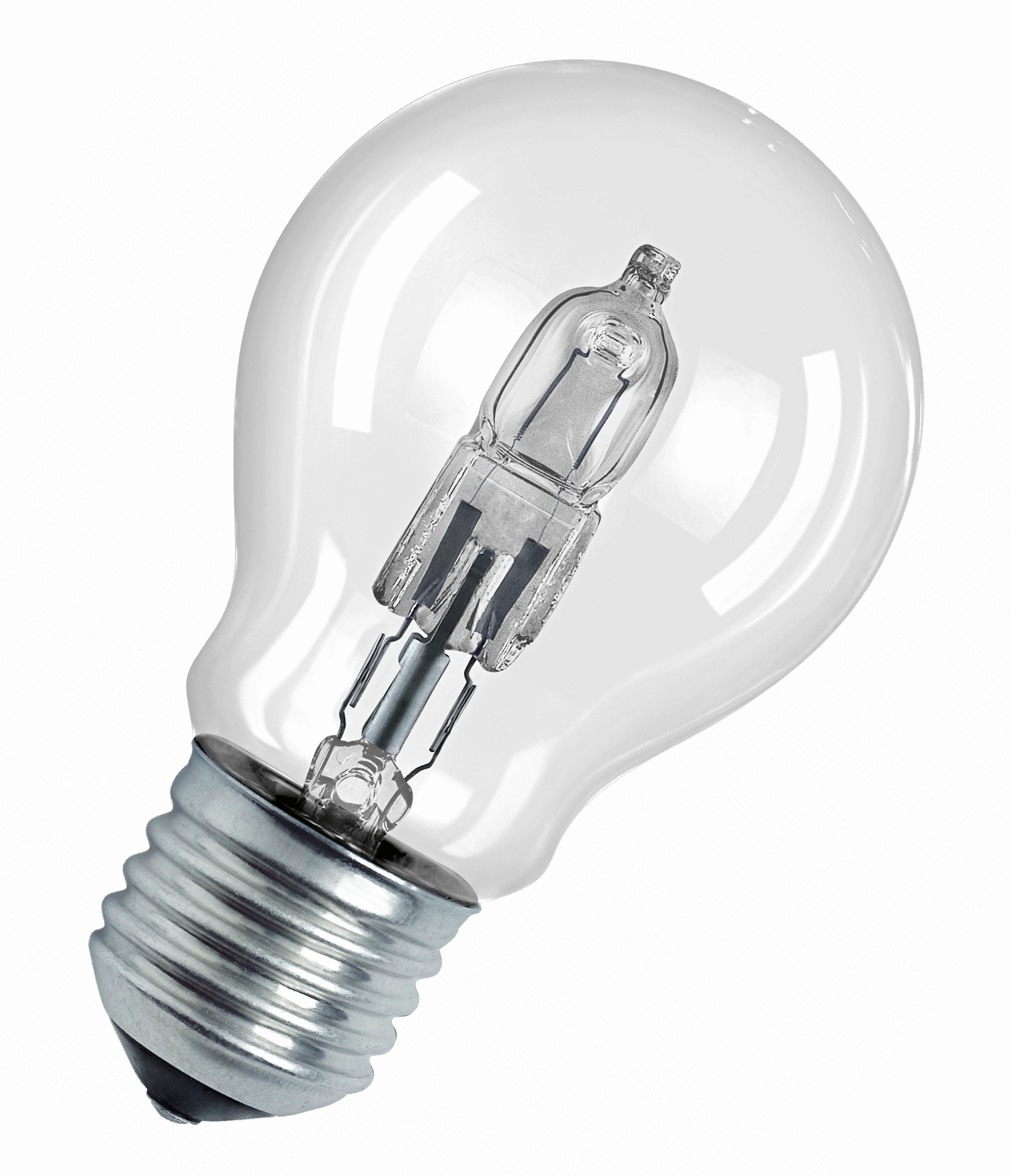Osram Halogenlampe Glühlampenform E27 / 30 W (405 lm) 2er-Pack EEK