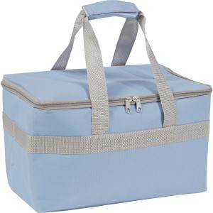 Hellblaue Kühltasche Atana, 14 Liter Volumen, ideal für Camping und Ausflüge.