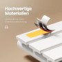 Emke Badheizkörper 76x50cm 397W Weiß Handtuchwärmer für Badezimmer Handtuchtrockner_4