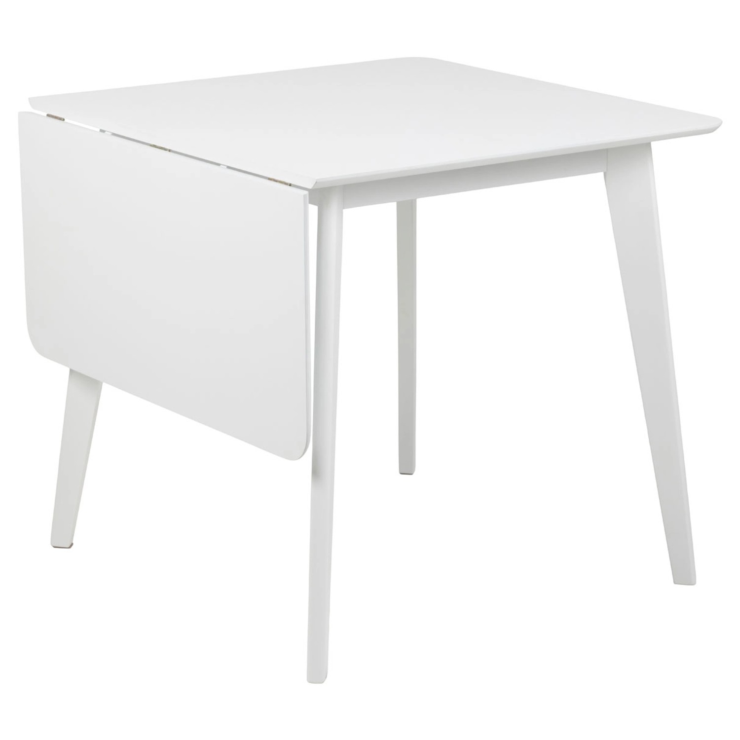 ebuy24 Roxby Esstisch mit 1 Zusätzlichen Platte Weiß günstig online kaufen