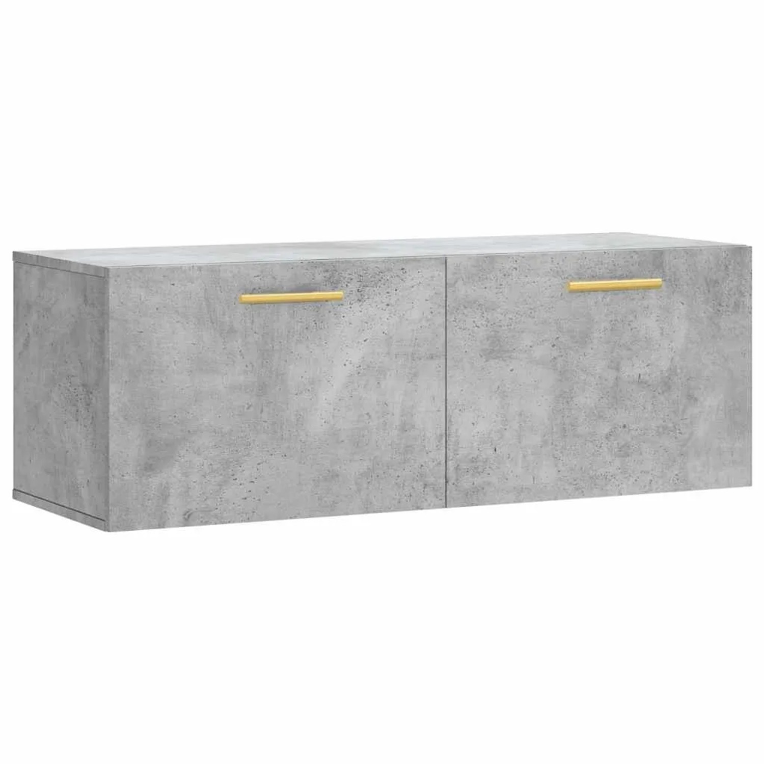 vidaXL Wandschrank Betongrau 100x36,5x35 cm Holzwerkstoff 830120