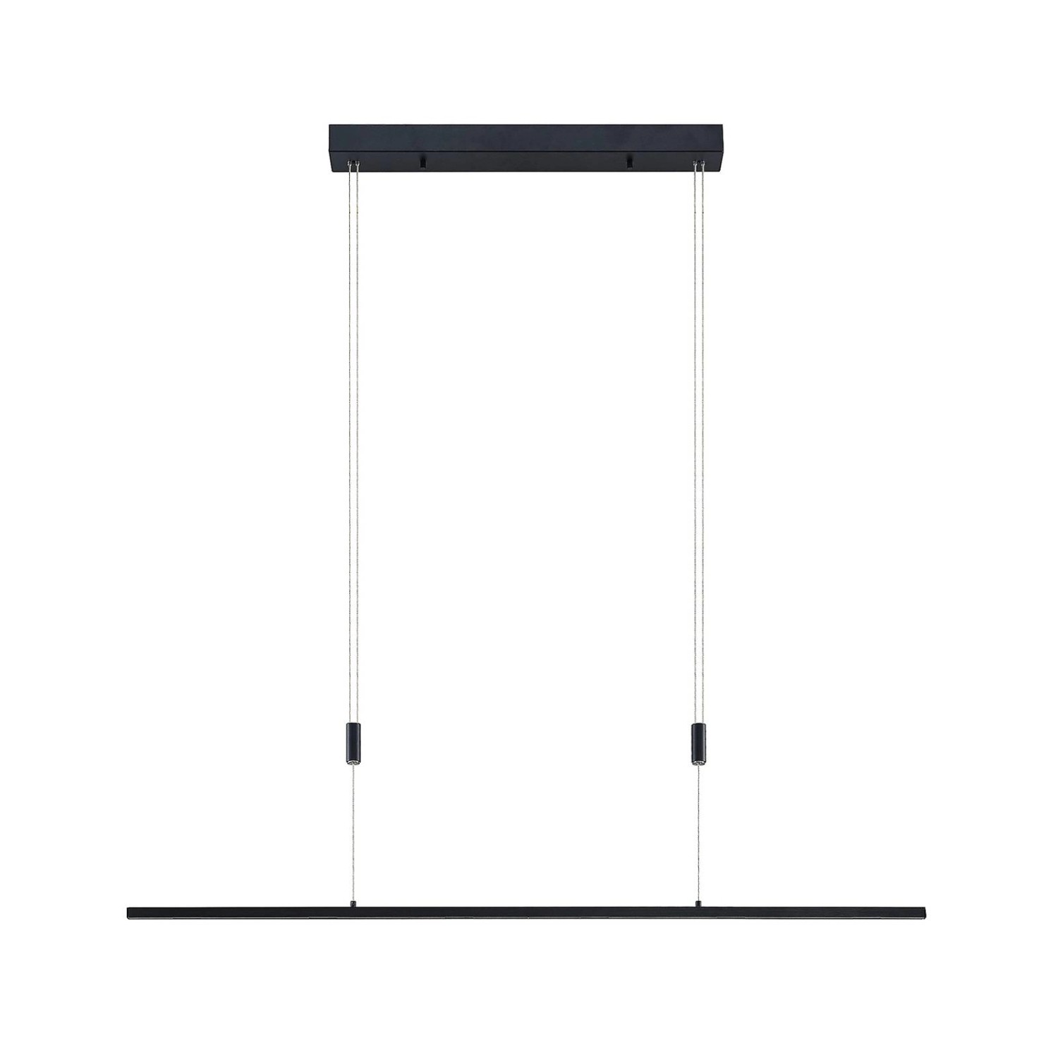 Lucande LED Stakato 9627601 Dimmbar Modern in Schwarz aus Metall 6-flammig günstig online kaufen