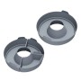 Enders Silikonformen-Set Vamo, 4-teilig, grau, für Camping und Outdoor-Backen.