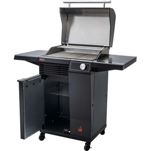 Char-Broil Smart-E Elektrogrill mit E-Power & TRU-Infrared, Grillwagen mit Ablageflächen und offenem Grillrost.