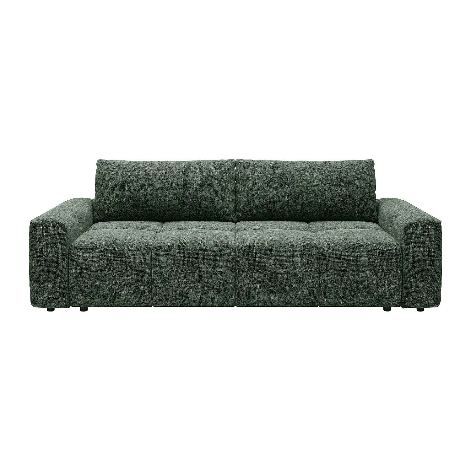 Vente-unique Schlafsofa Minturno Tannengrün 250 cm