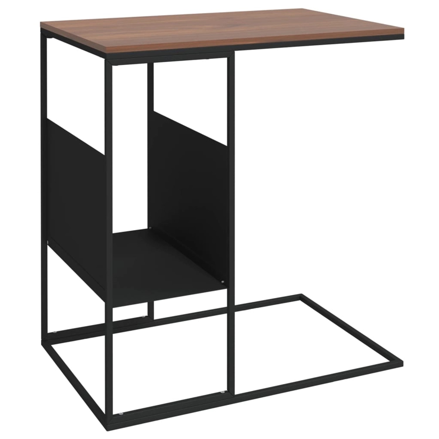 Vidaxl Beistelltisch Schwarz 55x36x59,5 Cm Holzwerkstoff günstig online kaufen