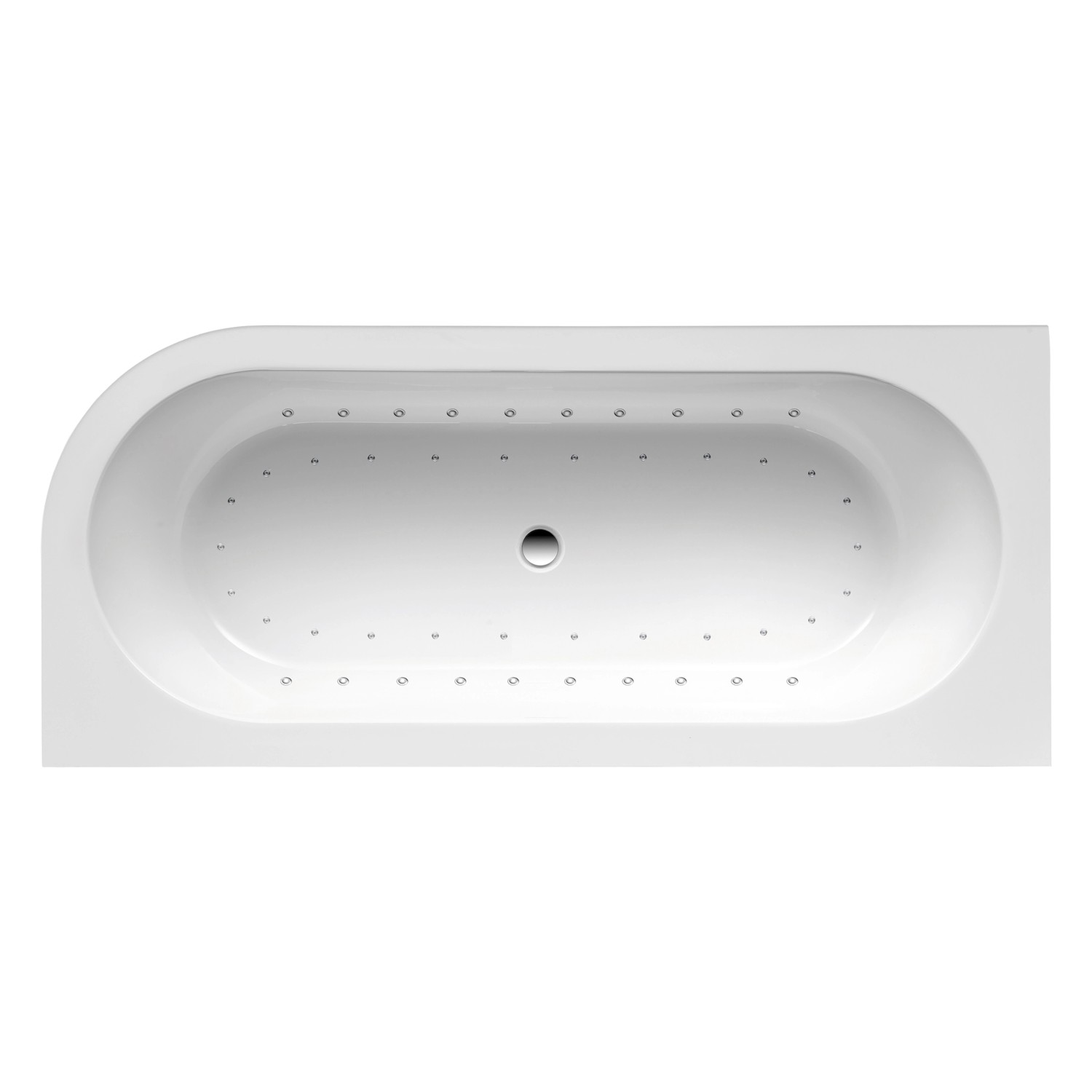 Ottofond Whirlpool Rechts Modena Corner Komfort-Light-/Silentsystem 178 cm günstig online kaufen