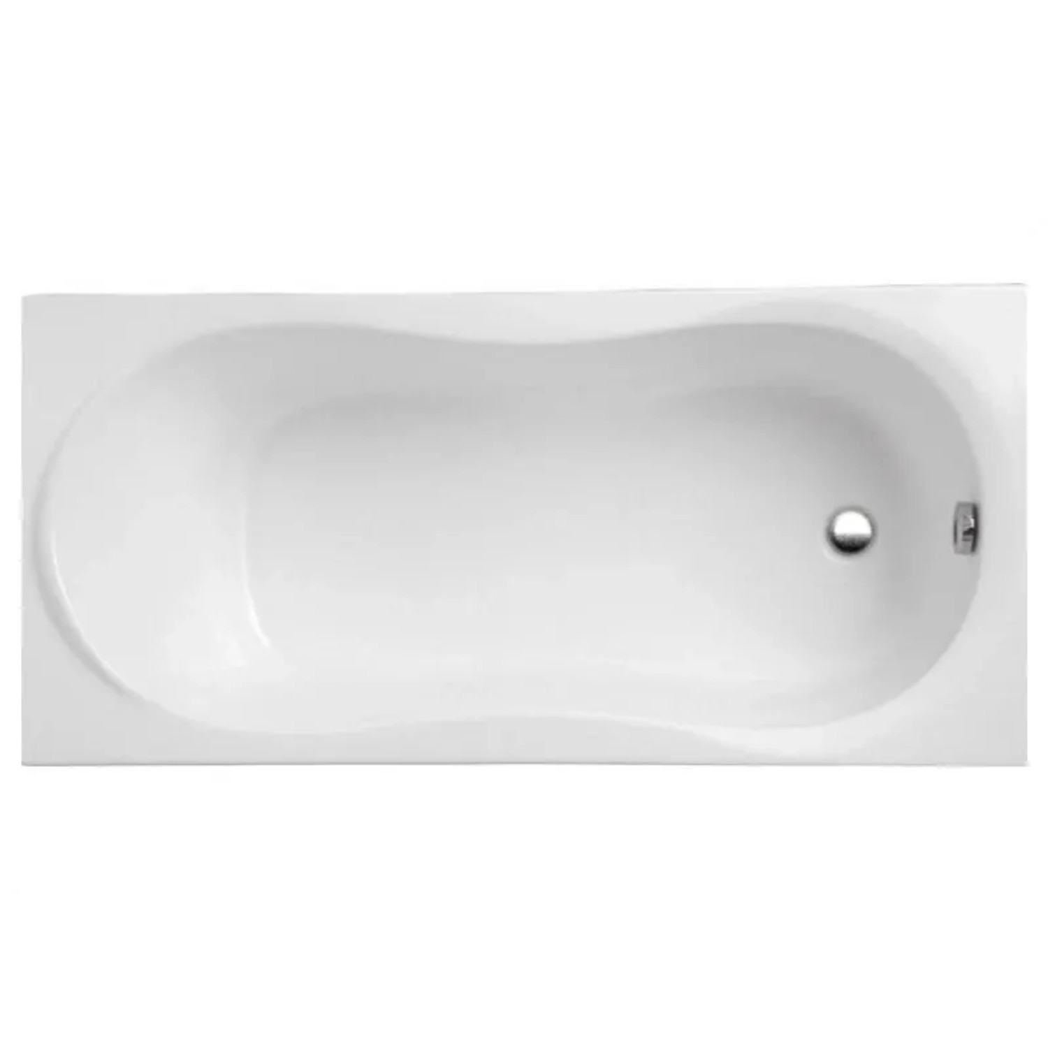 Bad Land Badewanne Rechteck GRACJA 170x70 Mit AcrylSchürze Ablauf Füße
