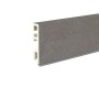 Döllken Sockelleiste USL60 sk, Dekor Fliese Olbia, 60mm hoch, mit Weichlippe.