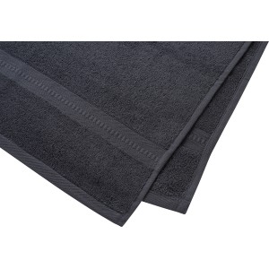 Dunkelgraues baliv Dark Wonder Handtuch, 50x100 cm, aus Baumwolle.