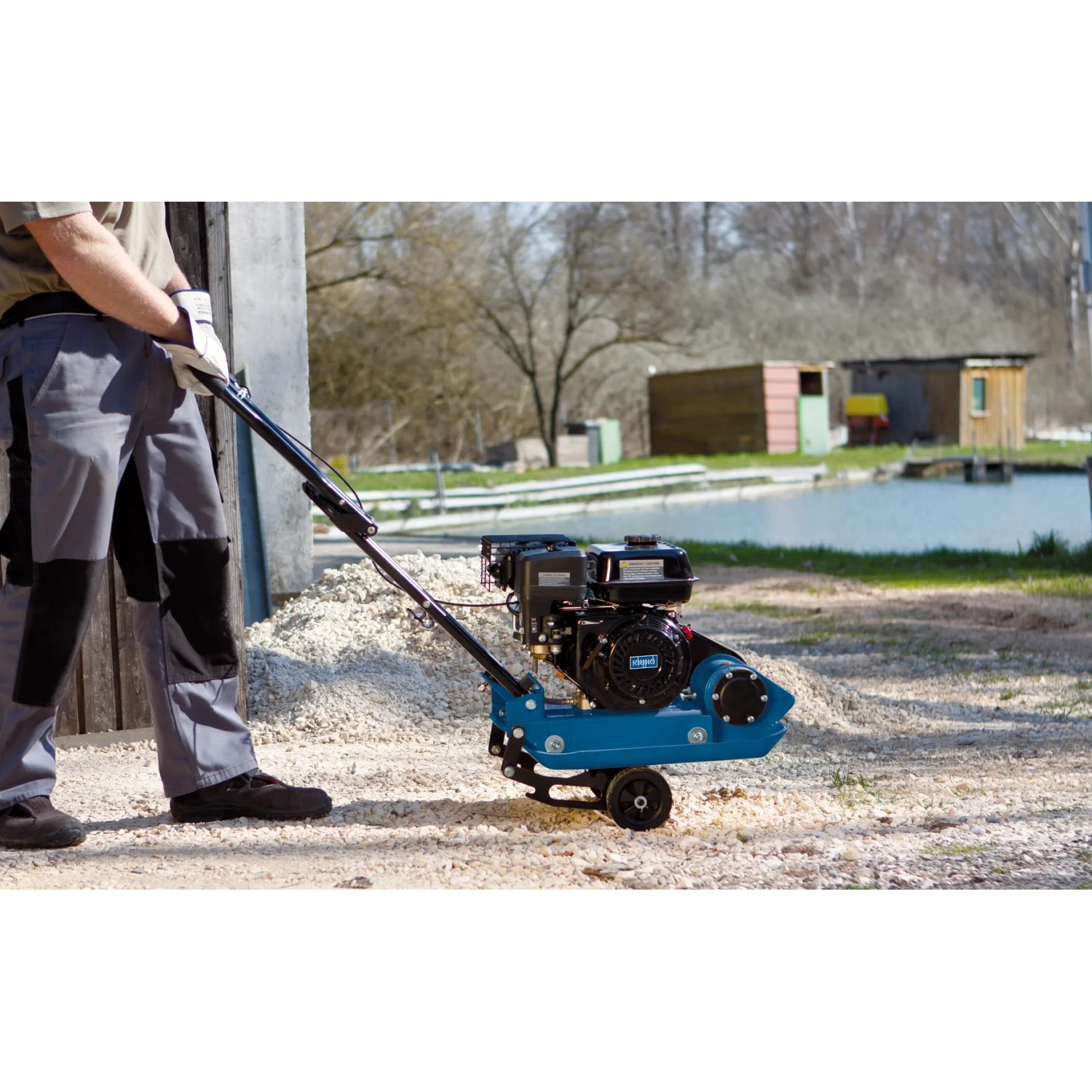 Spannende Scheppach Rttelplatte Hp1100s Bilder