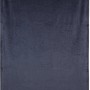 Dunkelblauer OBI Vorhang Saphire mit Tunnelzug, 2er-Set, 135x250 cm. Blickdicht und pflegeleicht.