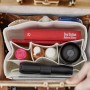 Relaxdays Taschenorganizer Filz Weiß Mit Fächern 16 cm x 27 cm x 16 cm 0,23 kg_2