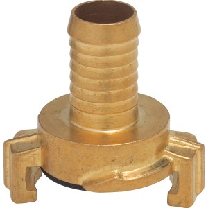 Schnellkupplung Schlauchstück aus Messing für 19 mm (3/4 Zoll) Schläuche.