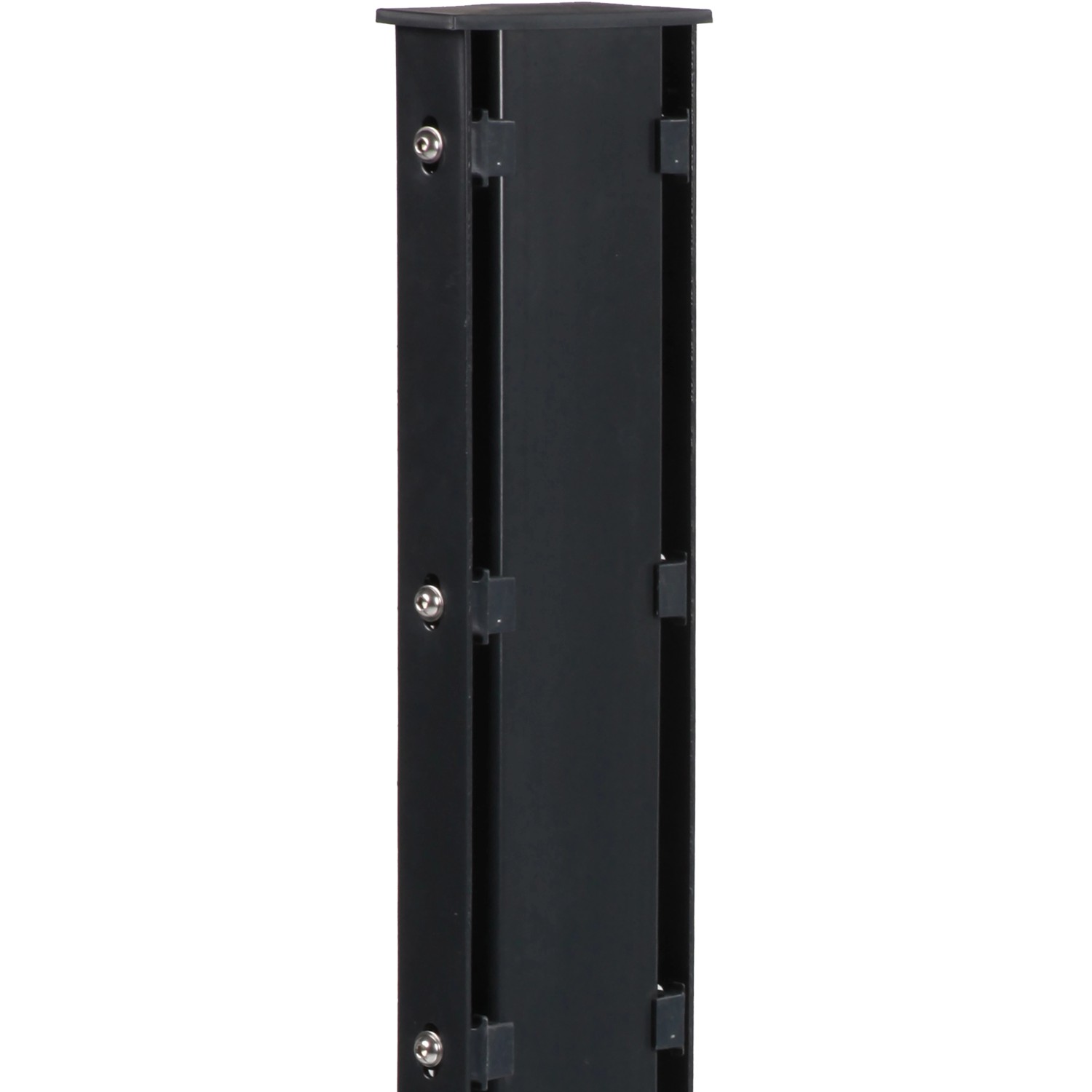 Floraworld Gabionenpfosten 120 mm x 40 mm Anthrazit 180 cm