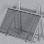 Solar Strebe 15° Winkel für Träger-Set Dreieck zur Montage von Solaranlagen.