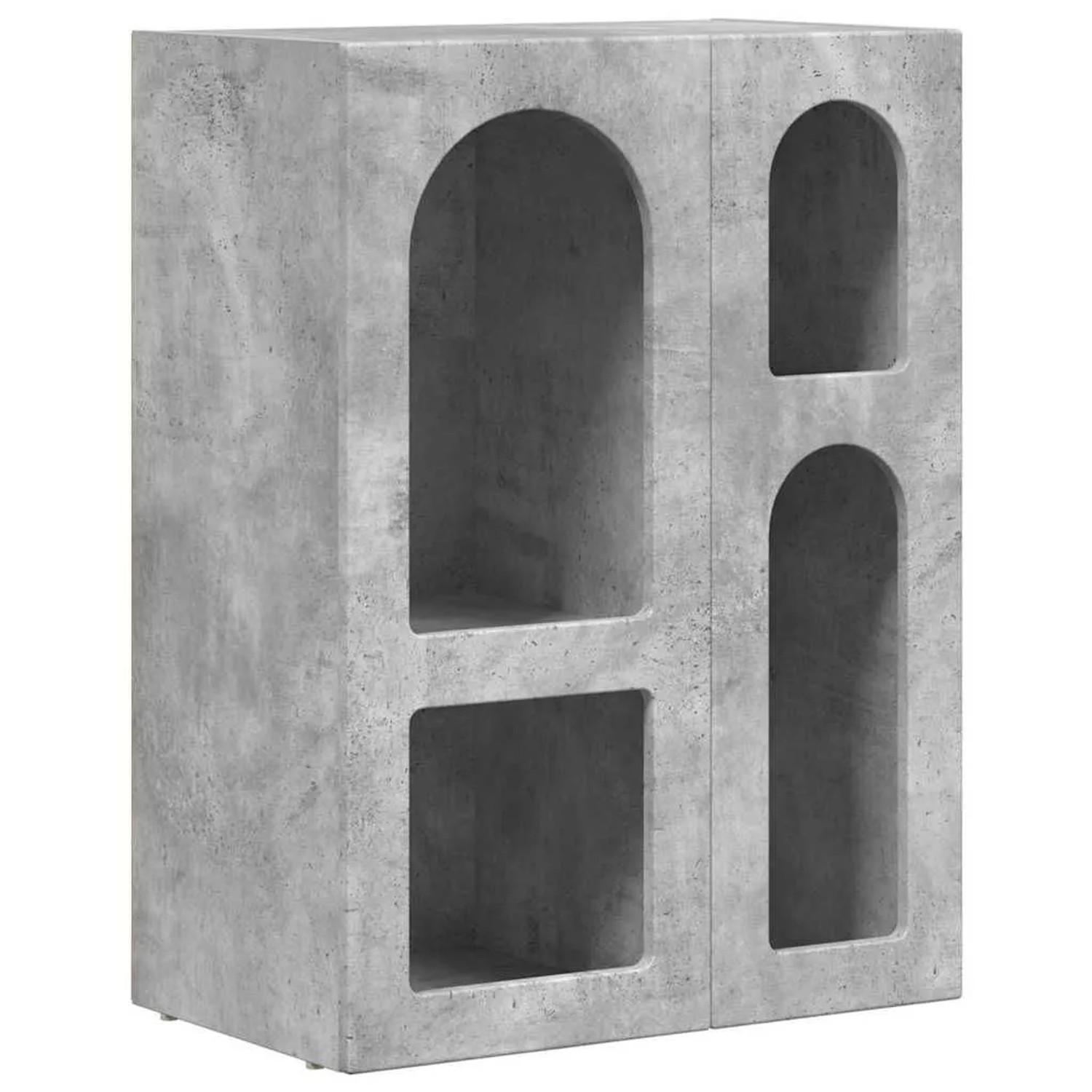 vidaXL Sideboard Beton Grau 59 x 35 x 80,5 cm Holzwerkstoff 891317 günstig online kaufen