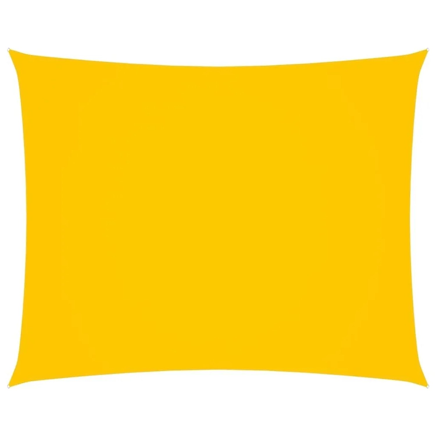 Furnicato Sonnensegel Oxford Gewebe Rechteckig 2 5x4 5 M Gelb