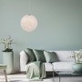 Paul Neuhaus LED-Pendelleuchte Bolo, 1-flammig, Chrom, mit Sternenhimmel-Optik.