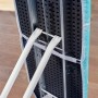 Detailansicht der Unterseite eines Leifheit Bügeltischbezugs Thermo Reflect Universal.