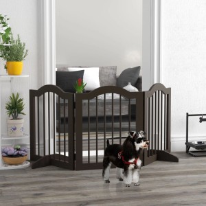 PawHut Absperrgitter Hund 3-Teilig 154 5 x 61 cm