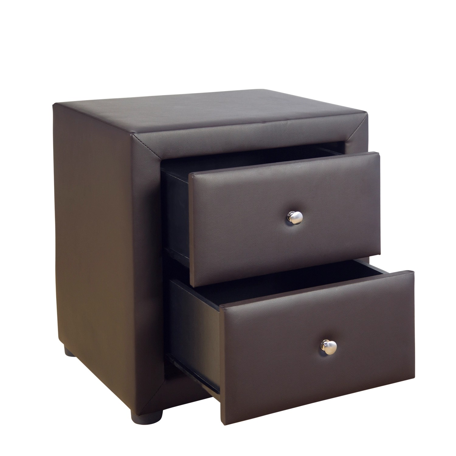 Homestyle4u Nachtschrank 47x53x41 in Braun 1834 günstig online kaufen